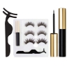 Rzęsy  MAGNETYCZNE 3xDługie-PĘSETA-EYELINER