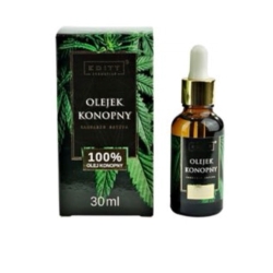 Olejek konopny 100% Olej Konopny do skóry i włosów Editt Cosmetics - 30 ml