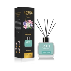 LORIS Zapach do domu JAŚMIN & LILIA - Patyczki- 120 ml