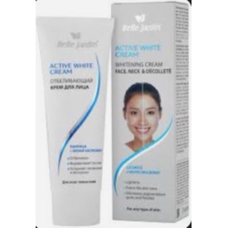 Krem wybielający do Twarzy  Szyi i Dekoltu  ACTIVE WHITE CREAM  Belle Jardin - 75 ml