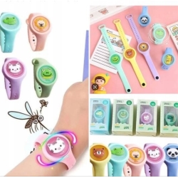 OPASKA LED NA KOMARY SILIKONOWA DLA DZIECI 5 SZTUK