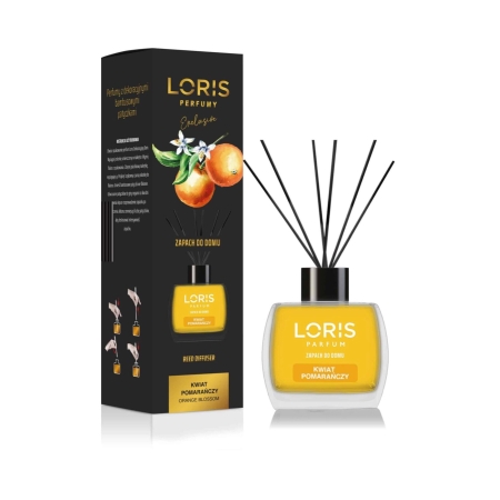 LORIS Zapach do domu KWIAT POMARAŃCZY  - Patyczki- 120 ml