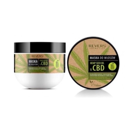 REVERS Maska do Włosów z Naturalnym Olejem Konopnym CBD 250 ml