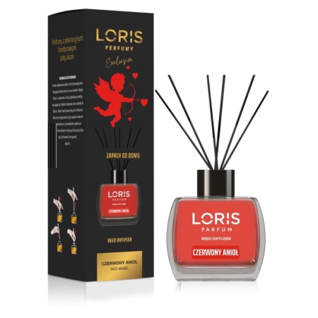 LORIS Zapach do domu RED  ANGEL- Patyczki- 120 ml