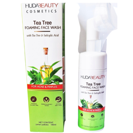 Pianka oczyszczająca do twarzy z Drzewa Herbacianego Wypryski-Trądzik - 180ml