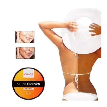 SHINE BROWN KREM PRZYŚPIESZAJĄCY OPALANIE 100g