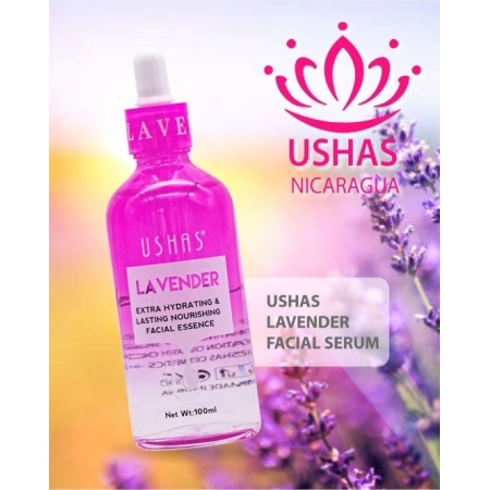 Serum do twarzy PRZECIWZMARSZCZKOWE Lavender Ushas - 100 ml