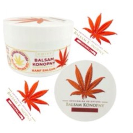 Balsam do ciała KONOPNY ROZGRZEWAJĄCY  Oryginalna receptura  Editt - 220 g