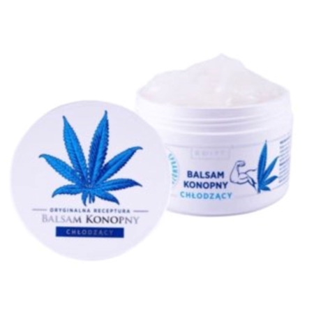 Balsam do ciała KONOPNY CHŁODZĄCY -SKURCZE Oryginalna receptura  Editt - 220 g