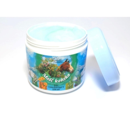 Maść Końska Żel CHŁODZĄCY- Obrzęki - Bóle Mięśni - Kręgosłupa - Reumatyzm- 250 ml