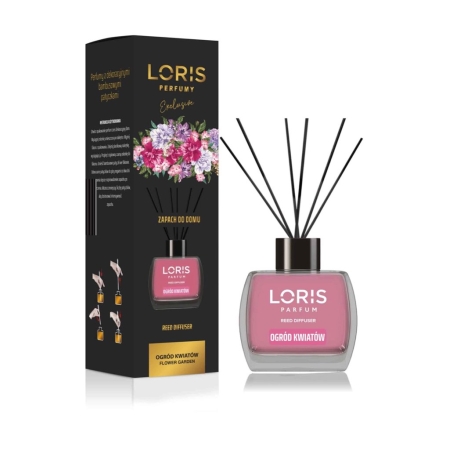 LORIS Zapach do domu OGRÓD KWIATÓW - Patyczki- 120 ml