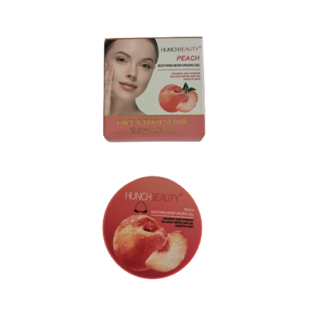 PEELING do TWARZY i Ciała BRZOSKWINIA FACE& BODY SCRUB HUNCI BEAUTY - 30 ML