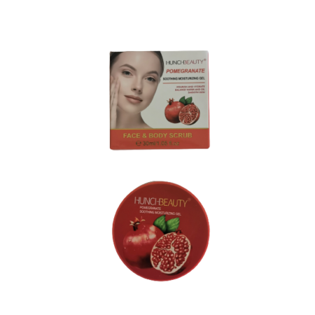 PEELING do TWARZY i Ciała  GRANAT FACE& BODY SCRUB HUNCI BEAUTY - 30 ML