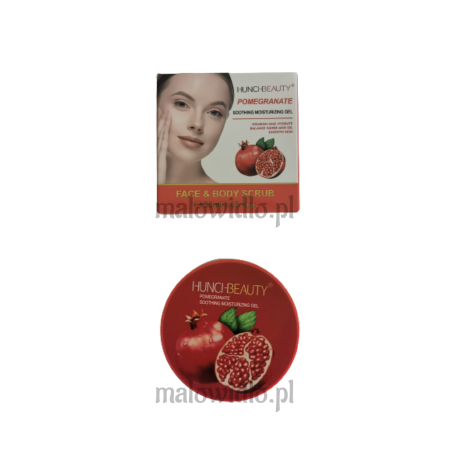 PEELING do TWARZY i Ciała  GRANAT FACE& BODY SCRUB HUNCI BEAUTY - 30 ML