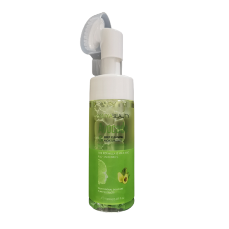 Pianka oczyszczająca do twarzy AVOCADO & DEEP CLEANING MOISTURIZING  - 150 ml, KaliyaBeauty
