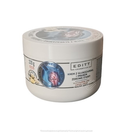Krem z GLUKOZAMINĄ I IMBIREM - Zdrowe STAWY
