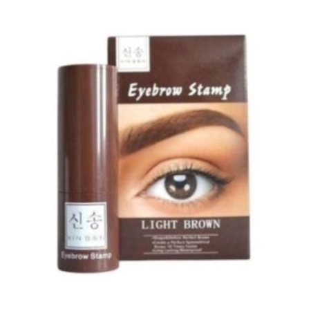 STEMPEL DO BRWI + SZABLONY +SZCZOTECZKA  LIGHT BROWN