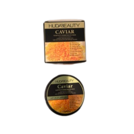 Płatki pod oczy z KAWIOREM (CAVIAR)  Redukcja zmarszczek - 60 szt. HUDABEAUTY