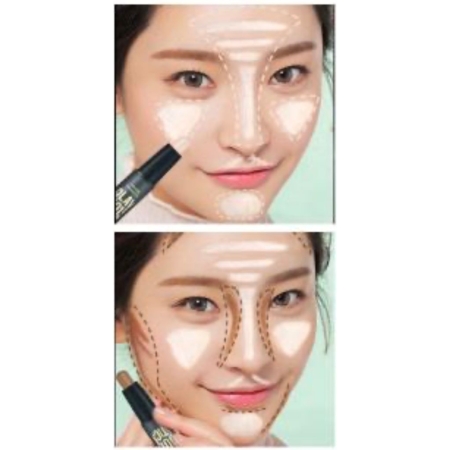 STICK do KONTUROWANIA  TWARZY 2 w 1