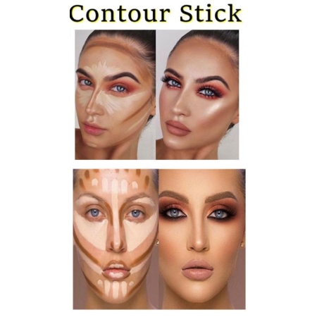 STICK do KONTUROWANIA  TWARZY 2 w 1