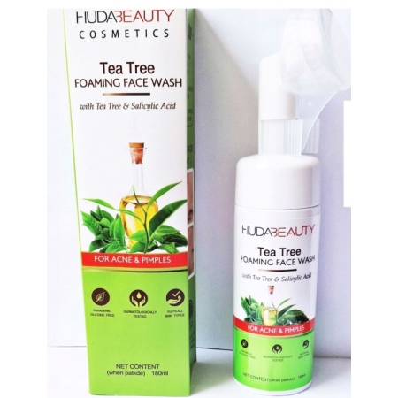 Pianka oczyszczająca do twarzy z Drzewa Herbacianego Wypryski-Trądzik - 180ml