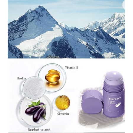 BAKŁAŻAN  MASK STICK Maseczka do Twarzy Oczyszczająca Wągry Trądzik