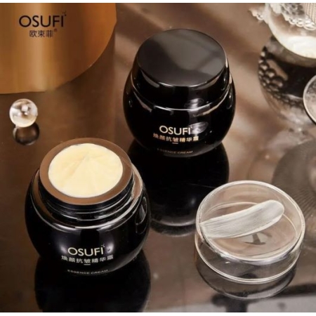 Krem do twarzy CZARNY BANDAŻ żelazko na zmarszczki- OSUFI- 50g