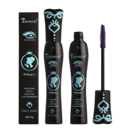 Tusz do Rzęs TEAYASON Mascara PRINCESS Wodoodporna- Kolor Fioletowy