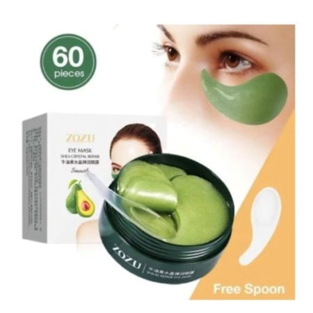 PŁATKI ŻELOWE POD OCZY EKSTRAKT Z AWOKADO - 60szt. ZOZU