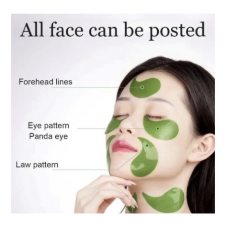 PŁATKI ŻELOWE POD OCZY EKSTRAKT Z AWOKADO - 60szt. ZOZU