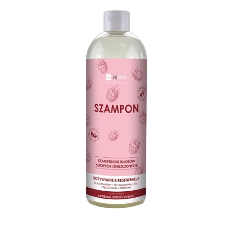 HISKIN Szampon do włosów suchych i zniszczonych regenerująco-ochronny  – 700 ml