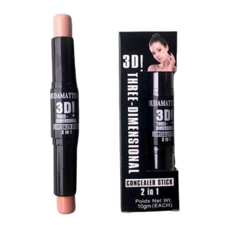 STICK do KONTUROWANIA TWARZY 3D 2 w 1 - nr.1