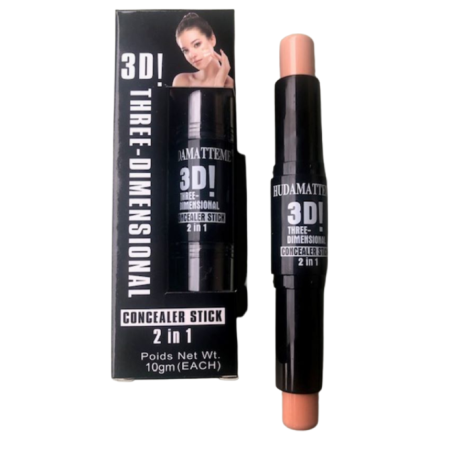 STICK do KONTUROWANIA TWARZY 3D 2 w 1 - nr.1