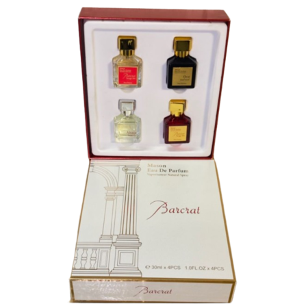 ZESTAW 4 ZAPACHÓW BACCARAT BARCRAT Rouge 504 MASON Eau De Parfum UNISEX