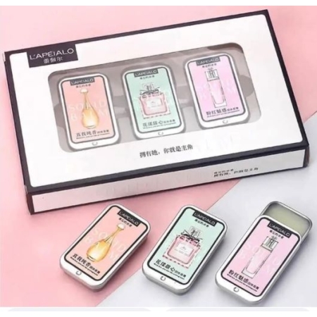 ZESTAW FEROMONY 3 szt. perfumy w balsamie Zmysłowe Kobiece