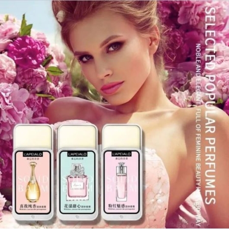 ZESTAW FEROMONY 3 szt. perfumy w balsamie Zmysłowe Kobiece