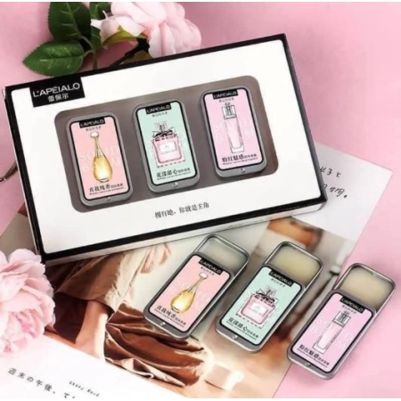 ZESTAW FEROMONY 3 szt. perfumy w balsamie Zmysłowe Kobiece