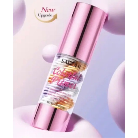 TRZYKOLOROWA BAZA POD MAKIJAŻ WYRÓWNUJĄCA KOLORYT SKÓRY