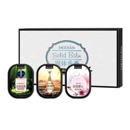 ZESTAW 3 szt. FEROMONY Perfumy w balsamie Zmysłowe Kobiece Uwodzicielskie