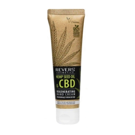 Regenerujący Krem do Rąk OLEJ z NASION KONOPI & CBD - 100 ml